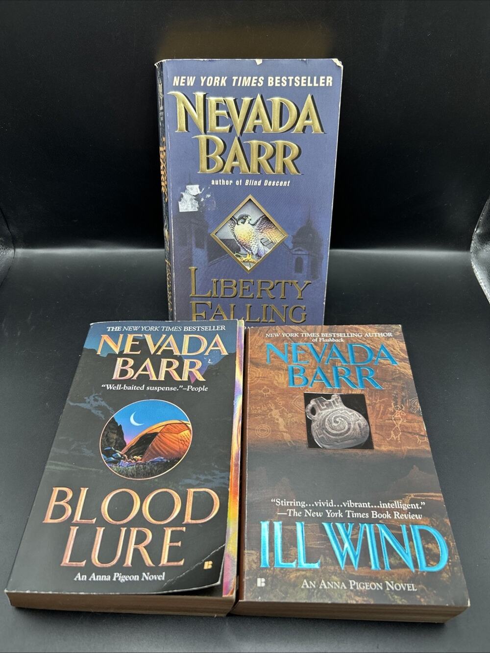 Nevada Barr Lot of 3 Anna Pigeon Series Thriller Mass Market Paperbacks